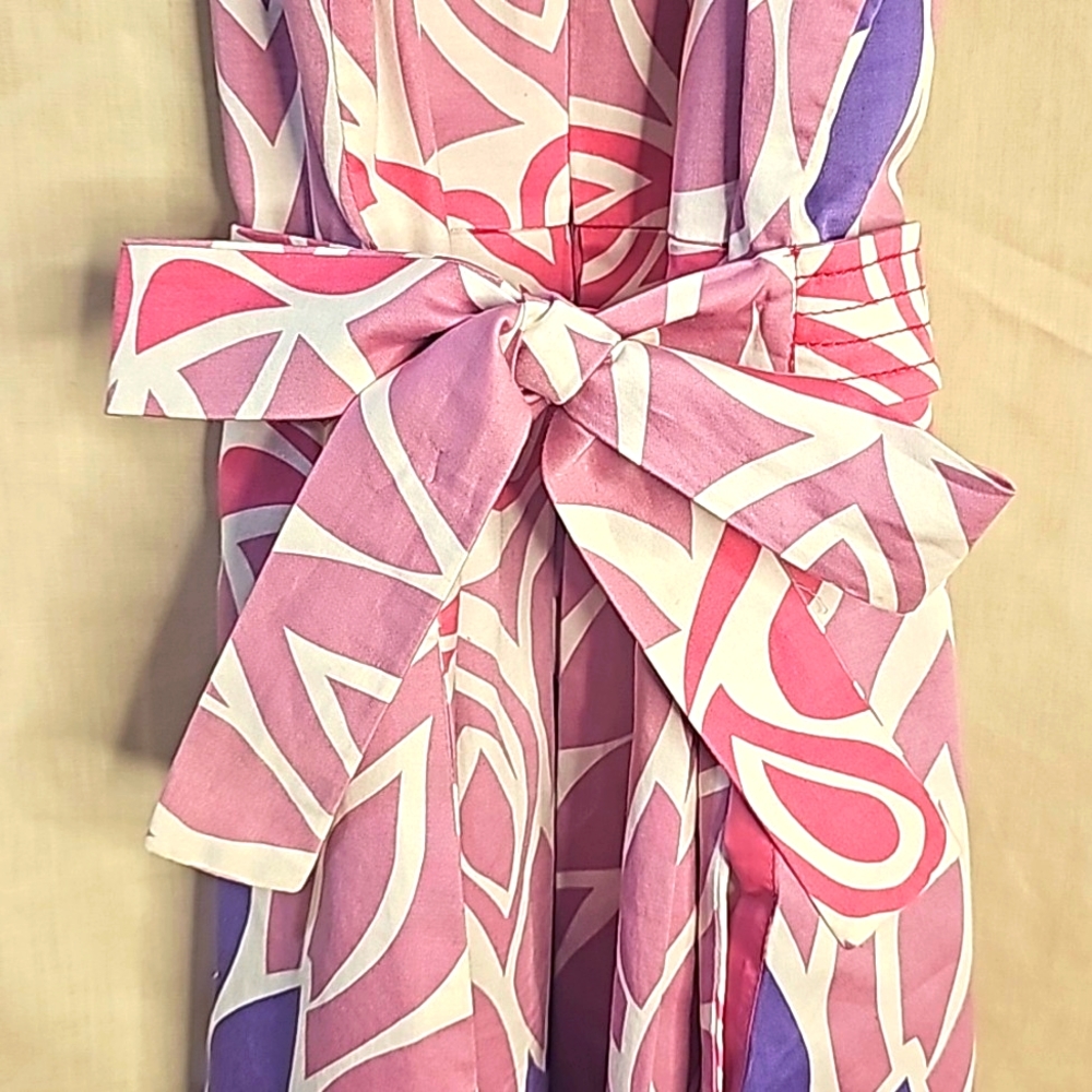 Muse women Floral dress, Size 4, Color: Pink, purple, white, lavender - Picture 7 of 9